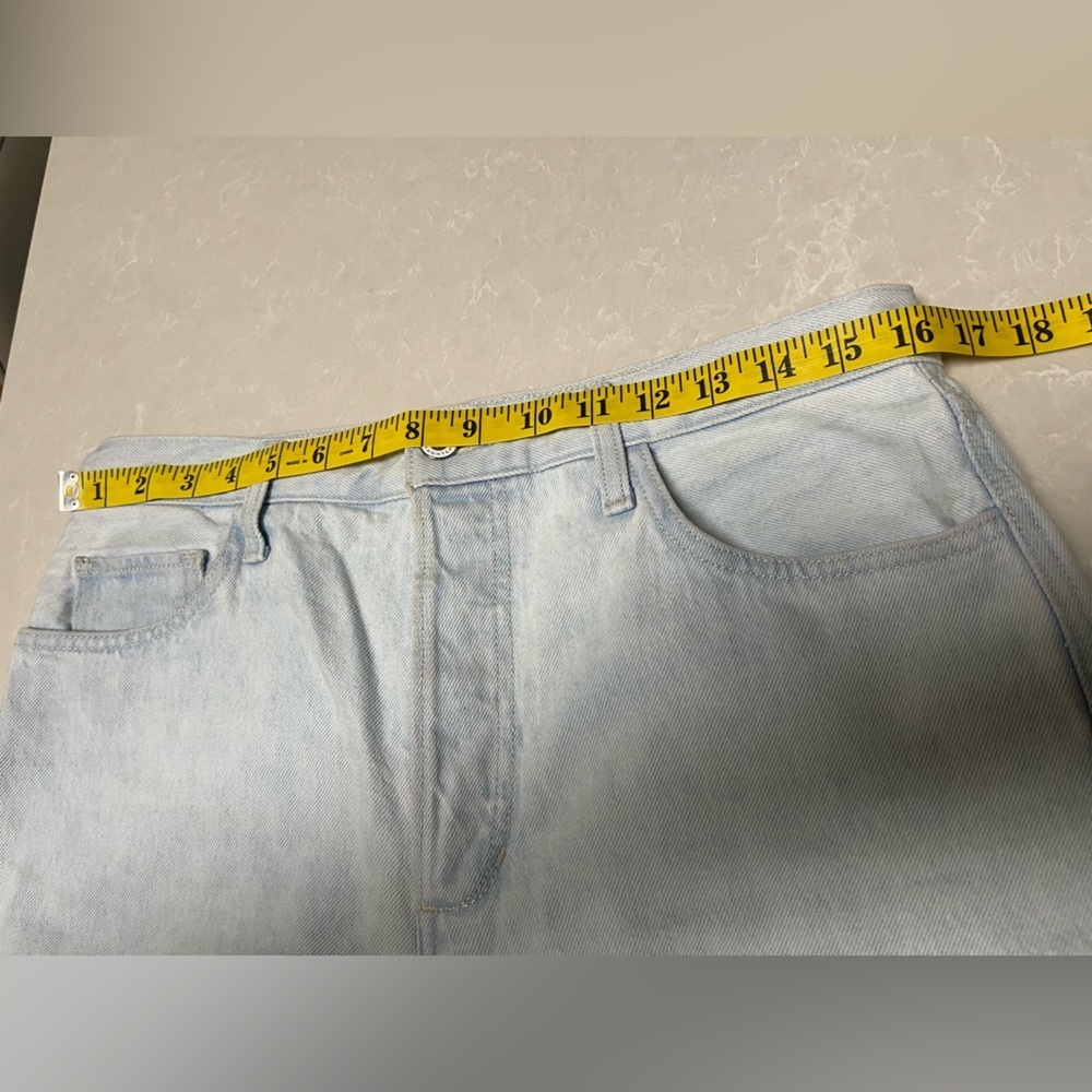 EUC Favorite Daughter The Ollie Ultimate Baggy Wide Leg Jeans in "Blue Bird" - Picture 13 of 14